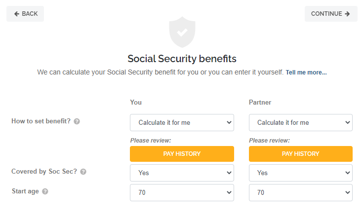 The Best Age to Start Social Security Benefits - age 70 - setup