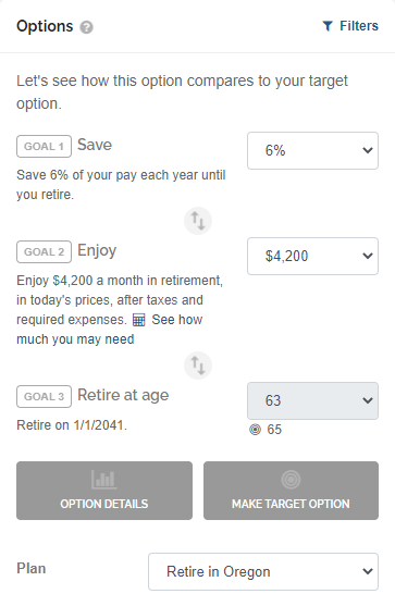 Retirement Calculator - Case Study - Compare Plans Retirement Calculator - Case Study - Compare Plans