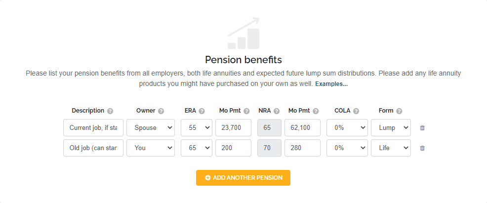Retirement Calculator - Case Study - Pensions Retirement Calculator - Case Study - Pensions